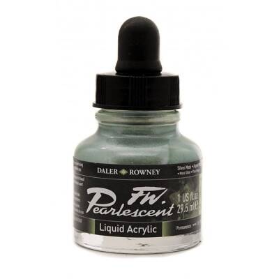 Daler Rowney Pearlescent 29,5ml Sılver Moss - 1