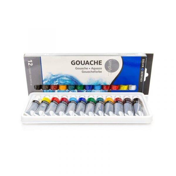 Daler-Rowney Simply Gouache Set 12x12 ml - 2