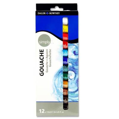 Daler-Rowney Simply Gouache Set 12x12 ml