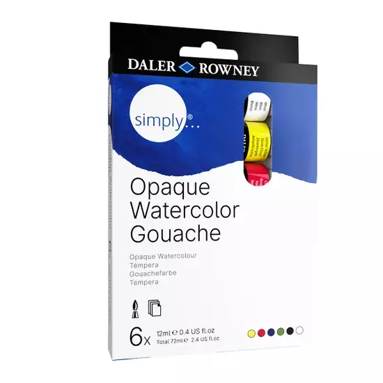 Daler-Rowney Simply Gouache Set 6x12 ml - 2