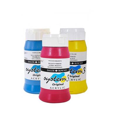 Daler Rowney System 3 Acrylic Paint 500 ml