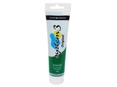 Daler Rowney System 3 Original Acrylic Paint 150 ml Emerald