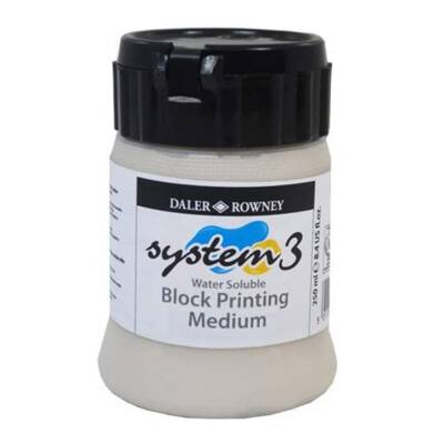 Daler Rowney Water Soluble Block Printing Medium 250 ml
