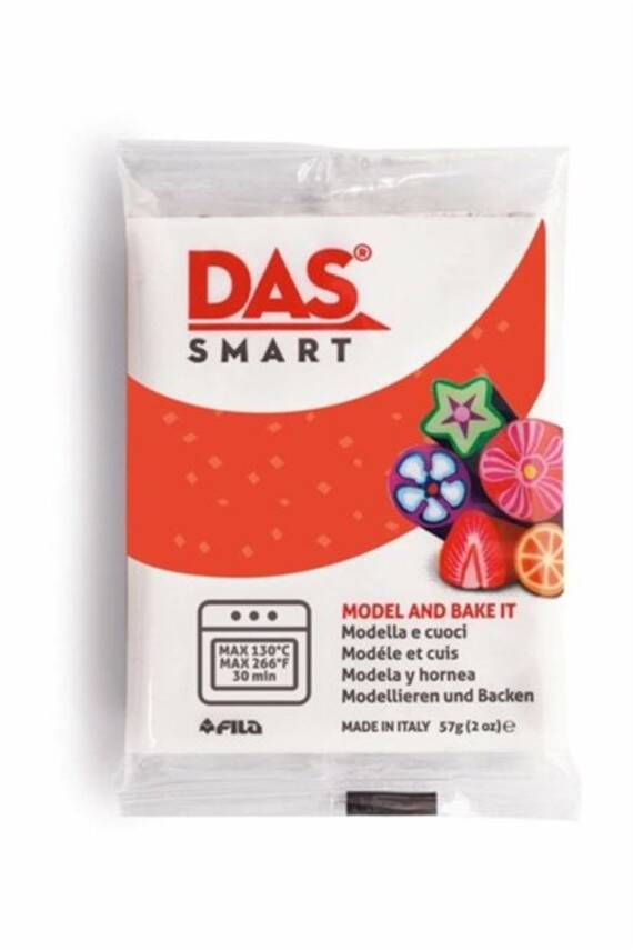 Das Smart Polymer Clay Red Glitter 57 gr - 1