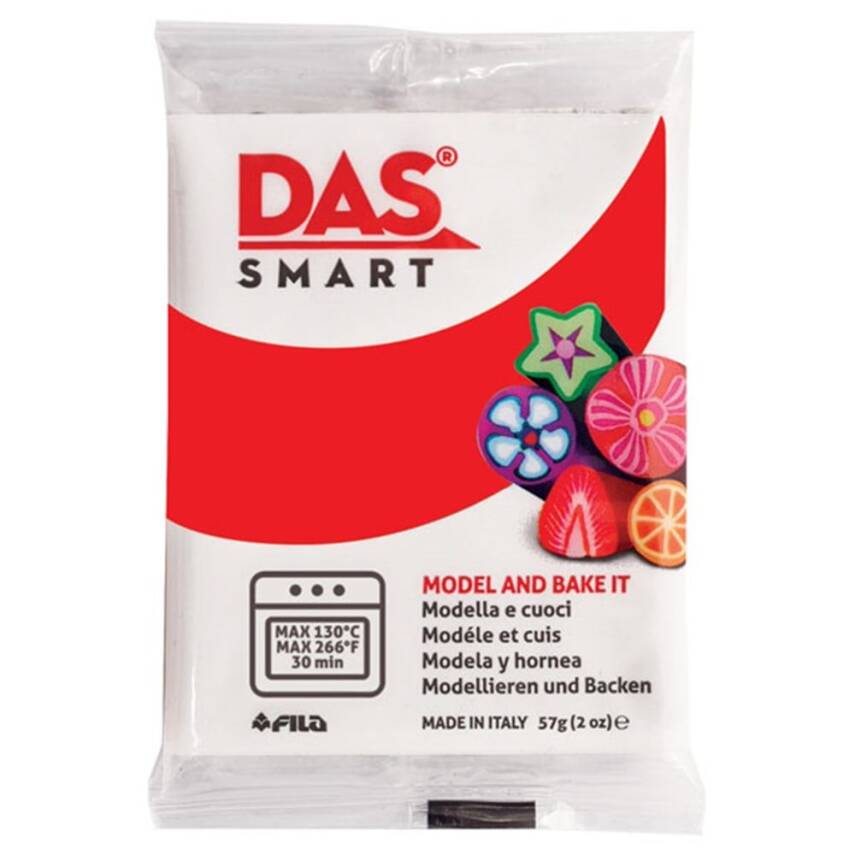 Das Smart Polymer Clay Scarlet Red 57 gr - 1
