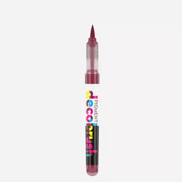 Decobrush Pigment Marker Burgundy - 1