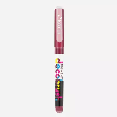 Decobrush Pigment Marker Burgundy - 2
