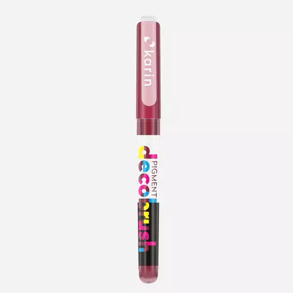 Decobrush Pigment Marker Burgundy - 2