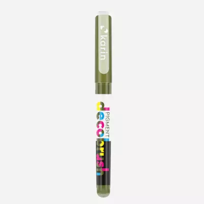 Decobrush Pigment Marker Olive Green - 2