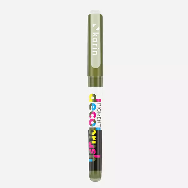Decobrush Pigment Marker Olive Green - 2