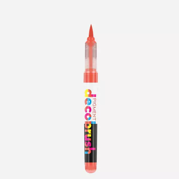 Decobrush Pigment Marker Orange Red - 1