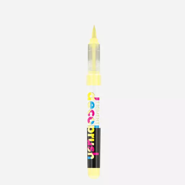 Decobrush Pigment Marker Pastel Yellow - 1