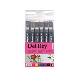 Del Rey Twin Marker Animation Renkleri 6'lı Set