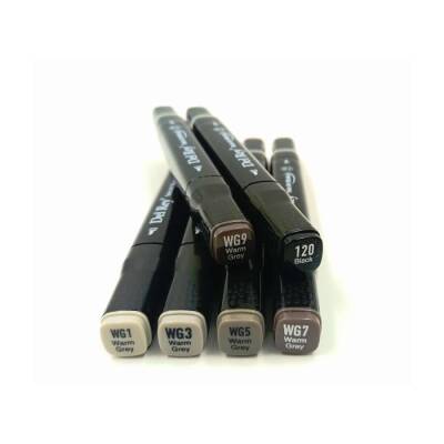 Del Rey Twin Marker Warm Gray Tones 6-Piece Set - 2