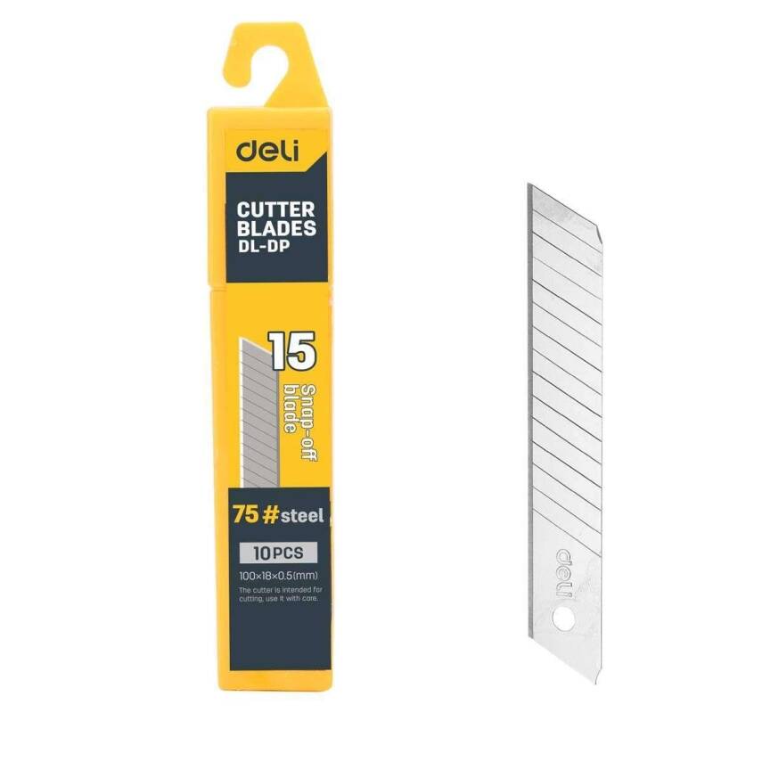 Deli Wide Utility Knife Spare 18 mm 10 DL-DP - 1