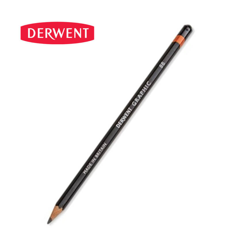Derwent Graphic Dereceli Kurşunkalem 8B - 1