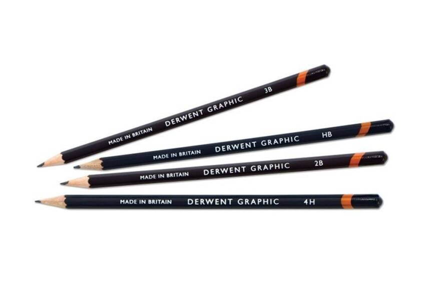 Derwent Graphic Graduated Pencil 6B - 1