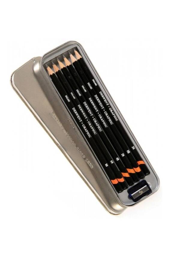 Derwent Graphic Graduated Pencil Set of 6 - 1
