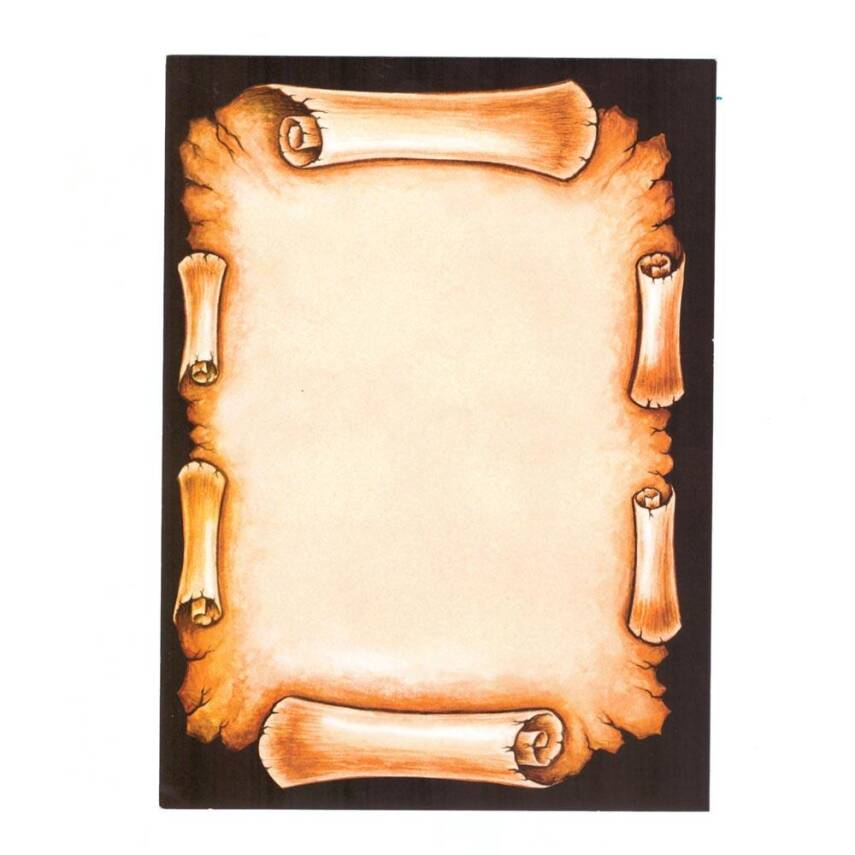 Desenli Kağıt Baskı 13 x18 cm No:63 - 1