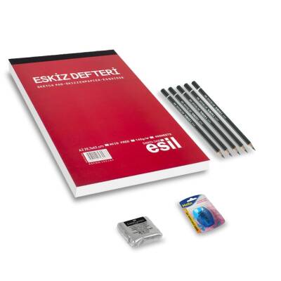 Drawing Sketch Set for Beginners A3 Lyra Graduated Pencil - 5