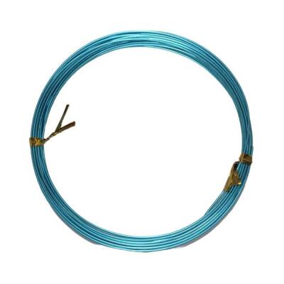 Dytac Aluminum Wire Round 1mm x 4mt Turquoise - 2