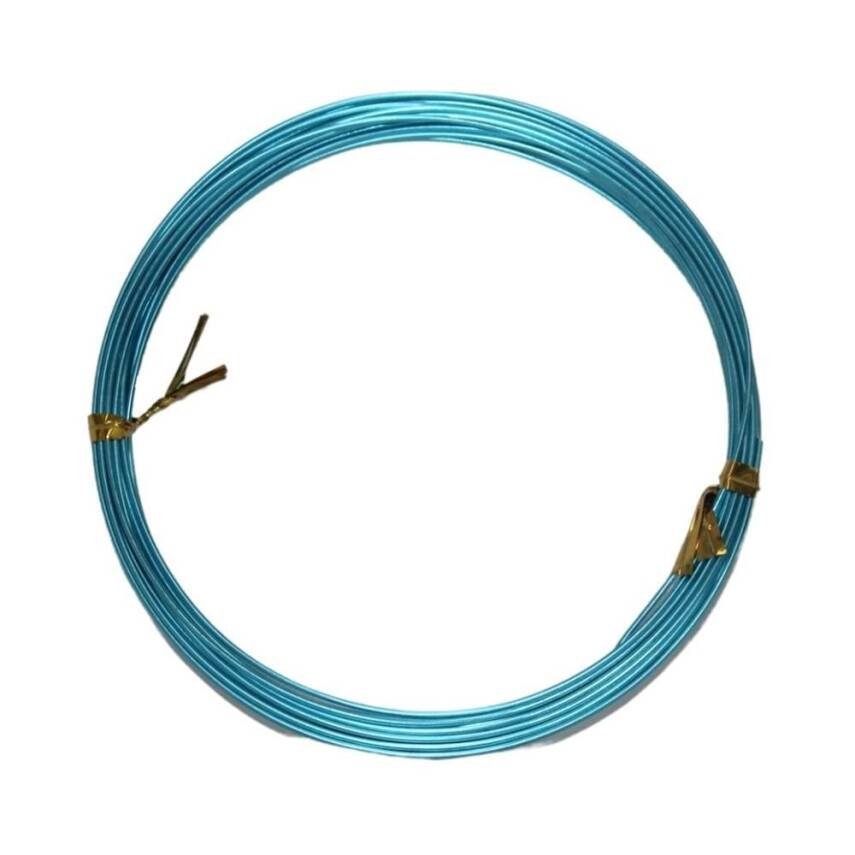 Dytac Aluminum Wire Round 1mm x 4mt Turquoise - 2