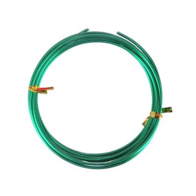 Dytac Aluminum Wire Round 2mm x 2mt Green - 2