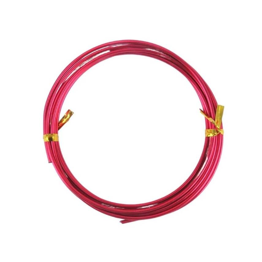 Dytac Aluminum Wire Round 2mm x 2mt Red - 2