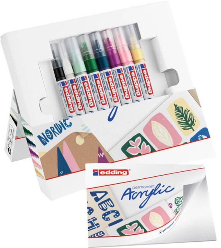Edding Acrylic Easy Starter Set - 1