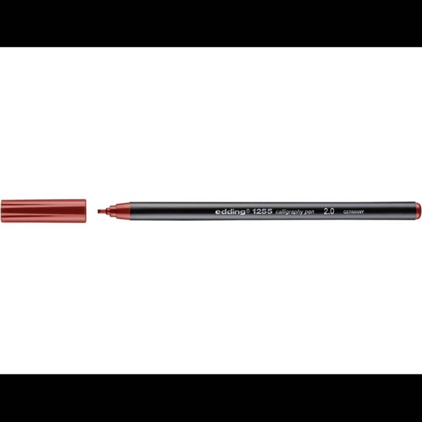 Edding Calligraphy Pen E-1255 5 mm Claret Red - 1
