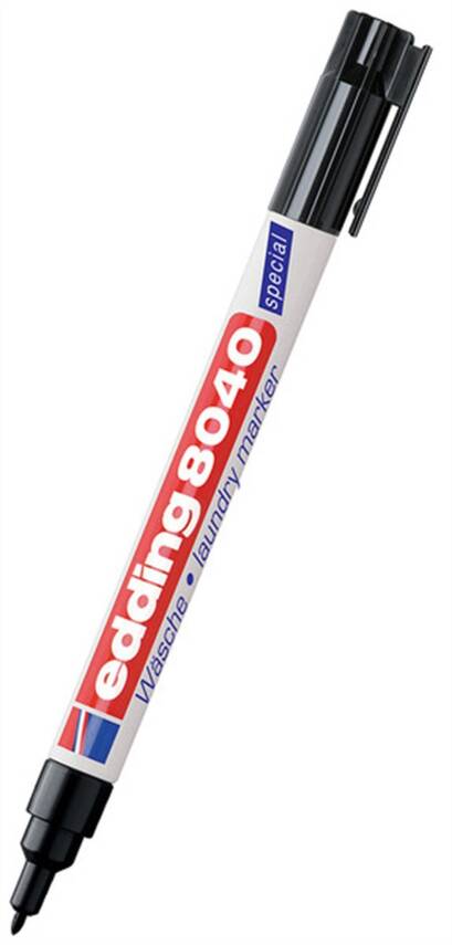 Edding Laundry Marker Black - 1