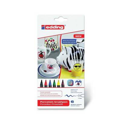 Edding Porcelain Pencil Set Standard Colors
