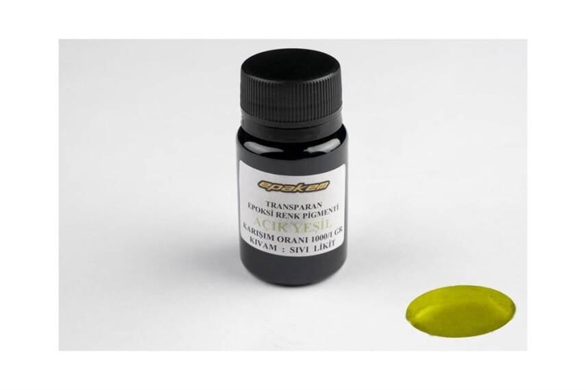 Epakem Epoksi Pigmenti 50 gr Açık Yeşil - 1