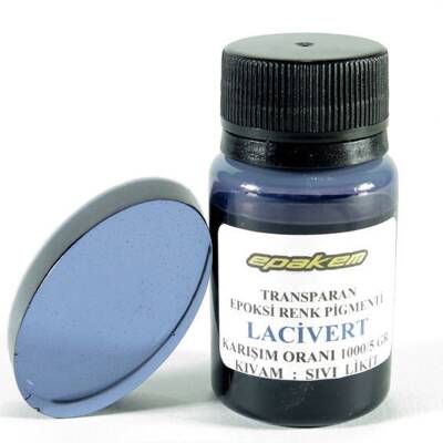 Epakem Epoksi Pigmenti 50 gr Lacivert