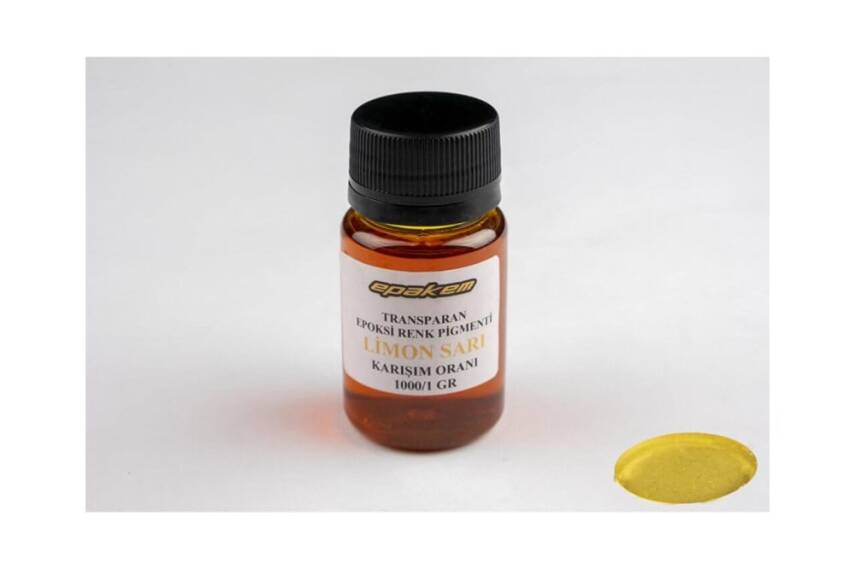 Epakem Epoxy Pigment 50 gr Lemon Yellow - 1