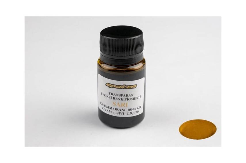 Epakem Epoxy Pigment 50 gr Yellow - 1