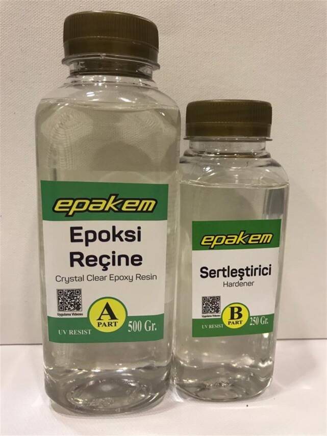 Epakem Epoxy Resin Transparent 750 Gr - 1