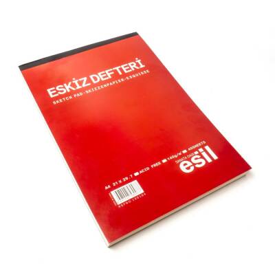 Esil Eskiz Defteri A4 Ciltli 140 Gr. 210X297 mm 40 Sayfa - 2
