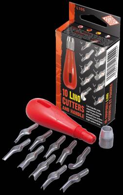 Essdee Linol 10-Piece Cutter Set