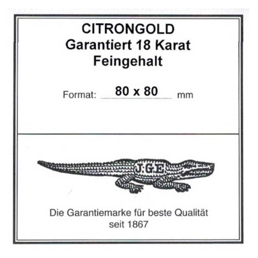 Eytzinger Citrongold 18 Karat Yeşil Defter Altın - 2