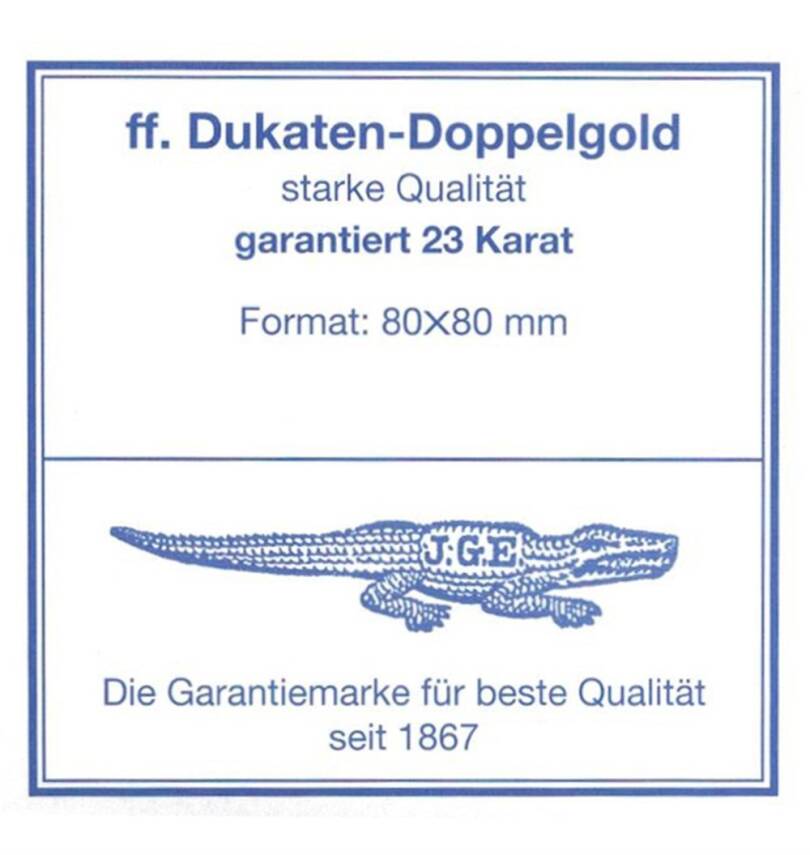 Eytzinger Ducate Double Gold 23 Karat Sarı Defter Altın - 2