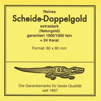 Eytzinger Reines Scheide Double Gold 24 Karat Sarı Naturel Defter Altın (1)