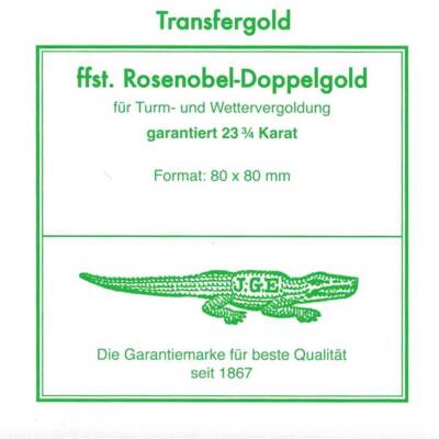 Eytzinger Rosenoble Double Gold 23,75 Karat Kırmızı Transfer Altın (1)