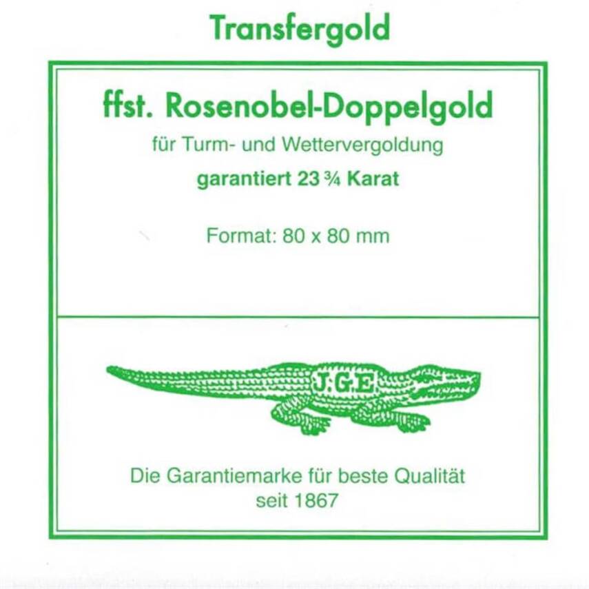 Eytzinger Rosenoble Double Gold 23,75 Karat Kırmızı Transfer Altın - 2