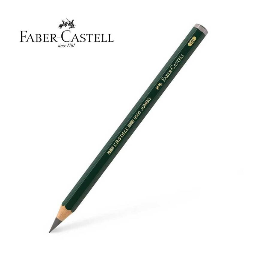 Faber Castell 9000 Dereceli Jumbo Kurşunkalem HB - 1