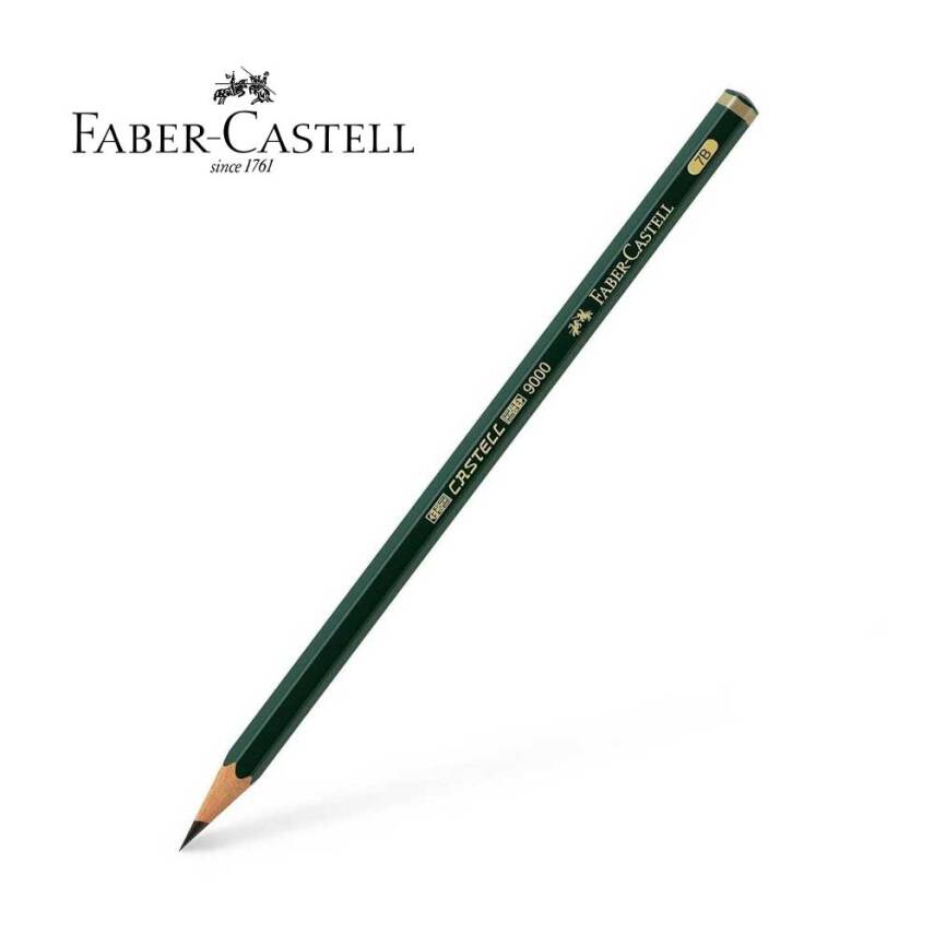 Faber Castell 9000 Graphite Pencil Dereceli Kurşun Kalem 7B - 1