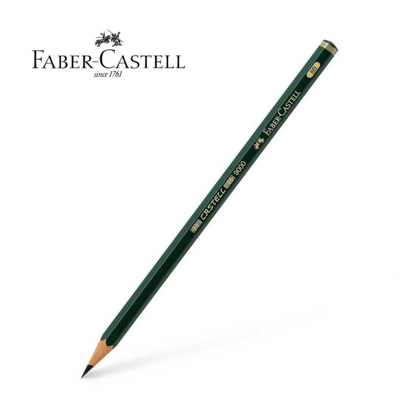 Faber Castell 9000 Graphite Pencil Dereceli Kurşun Kalem 8B - 1
