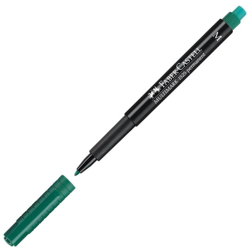 Faber Castell Acetate Pen (M) Series Green - 1