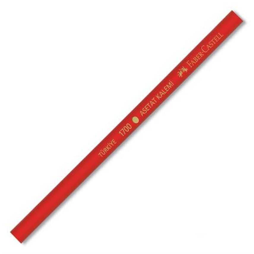 Faber Castell Acetate Pen Red 1700 - 1