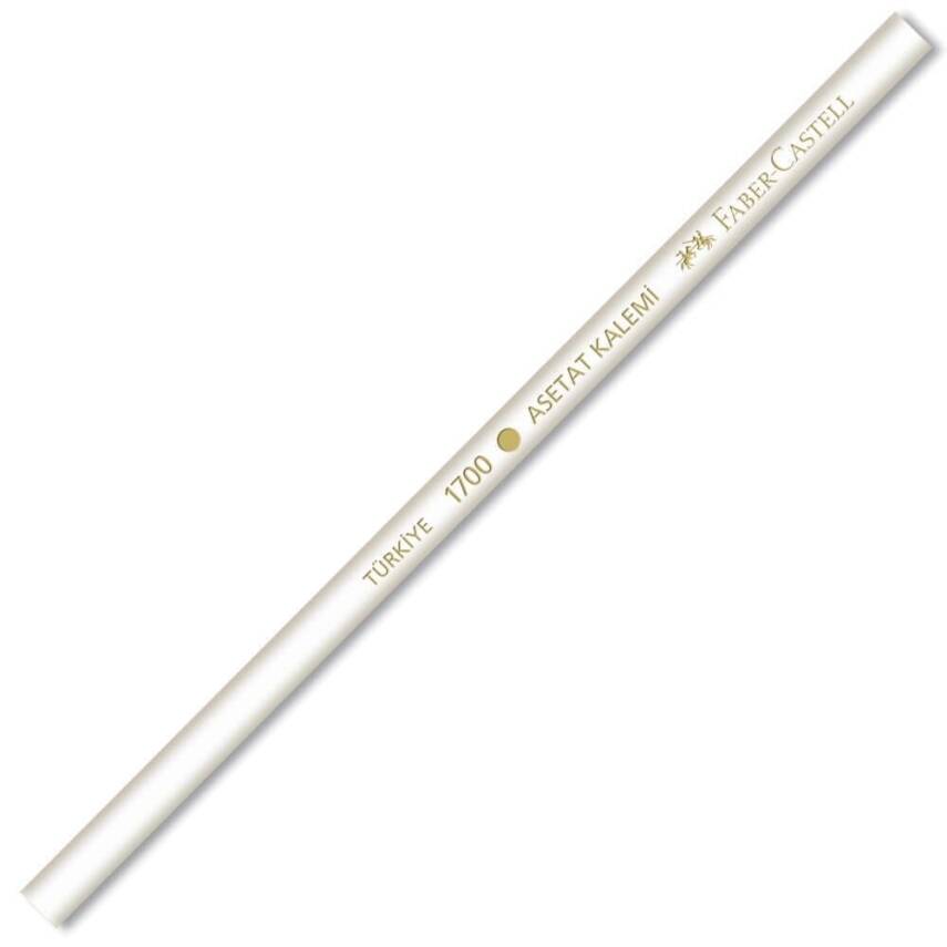 Faber Castell Acetate Pen White 1700 - 1